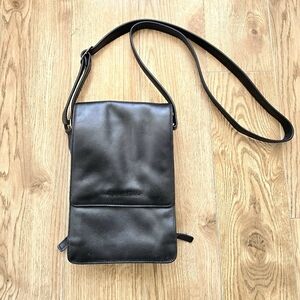LEATHER Cross-Body w Adjustable Length Strap . DEREK ALEXANDER